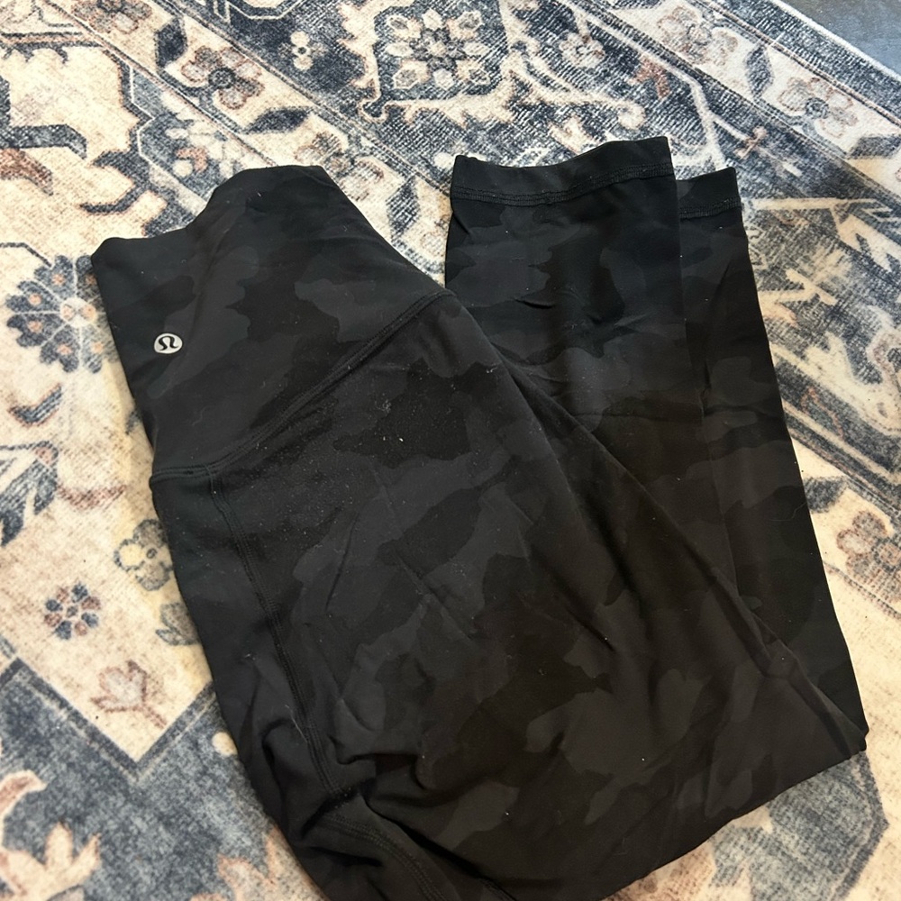 lululemon athletica Dark Camo Leggings Align 25”